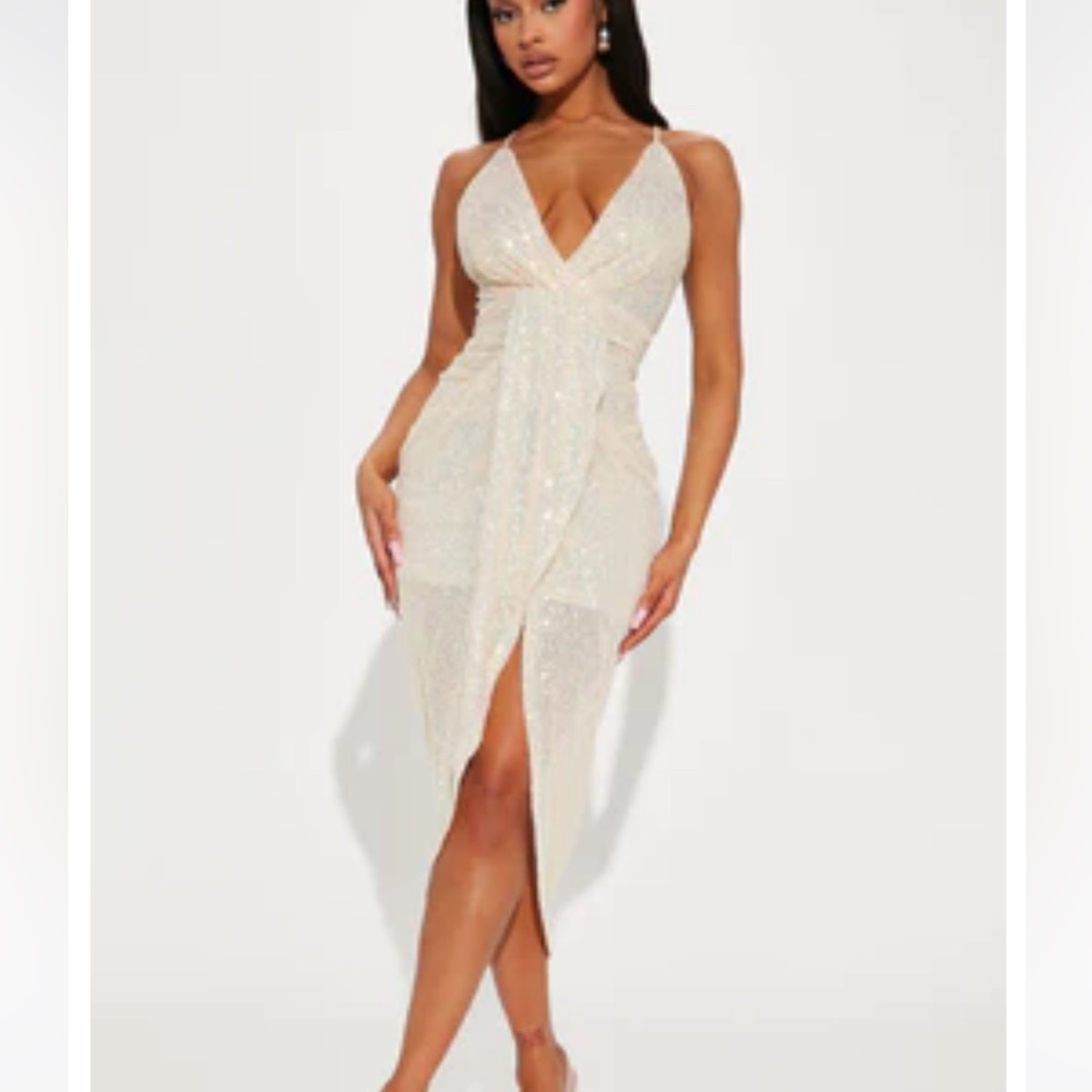 NEW! Never worn champagne sparkles!